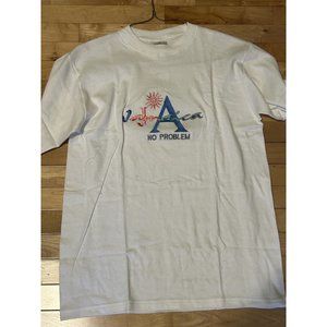 jamaica t shirt No Problem Large Tourist Beach Festival Embroidered